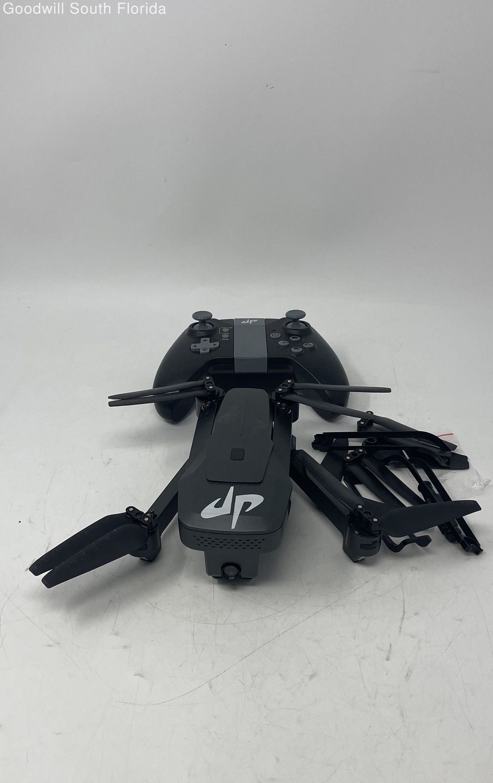 DP Black Foldable Remote Control Mini Quadcopter Drone With Accessories
