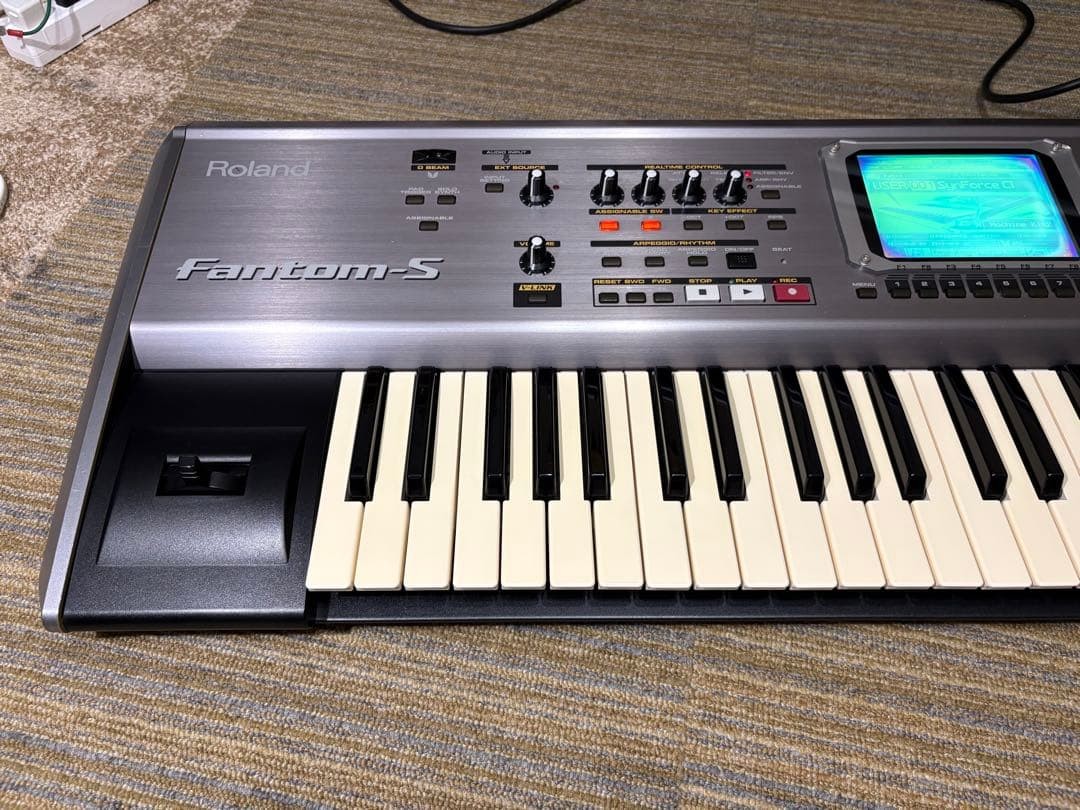 Roland Fantom-S 61-Keys Workstation Keyboard Test Completed