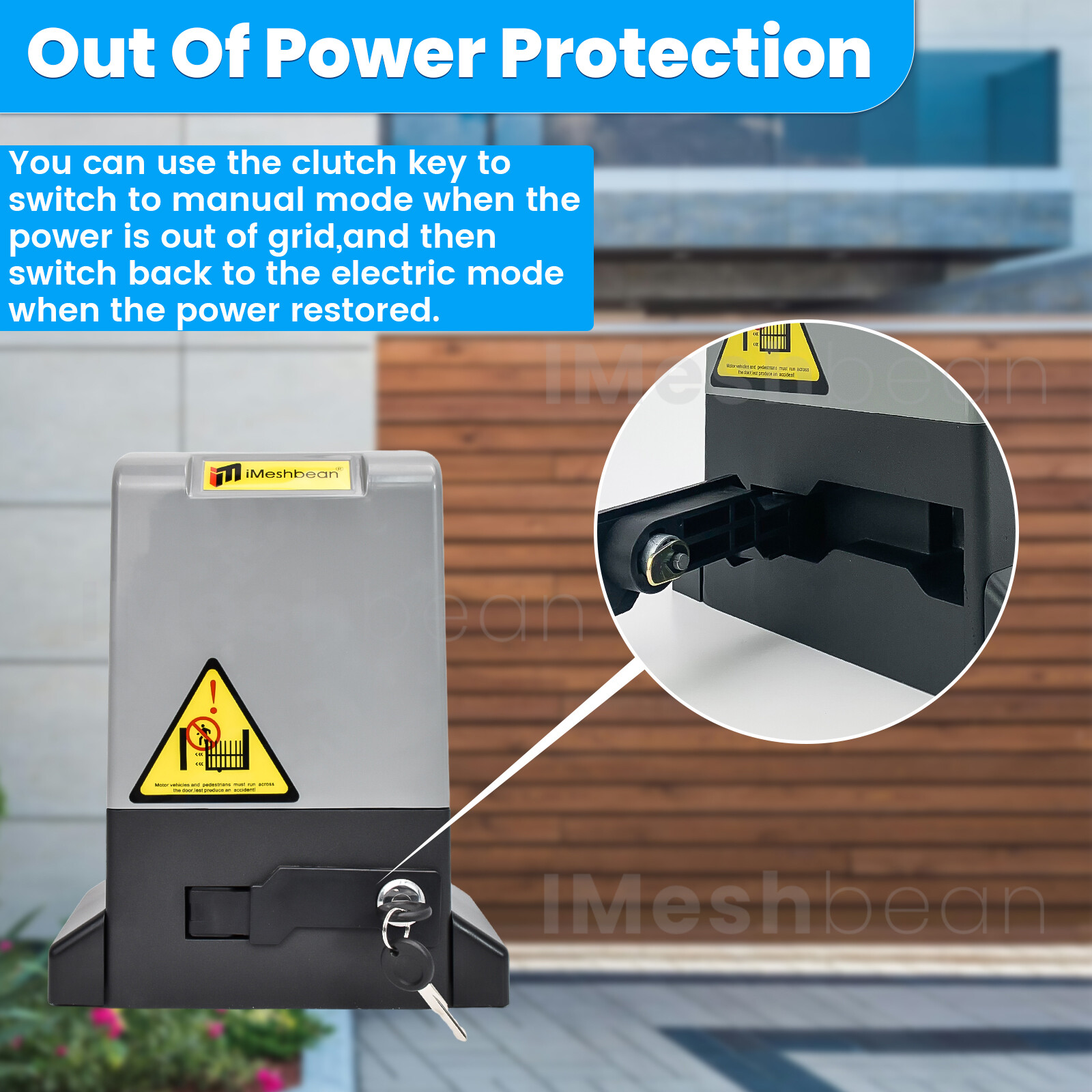 Sliding Electric Gate Opener Automatic Motor APP & Remote &Keypad Rack Driven US