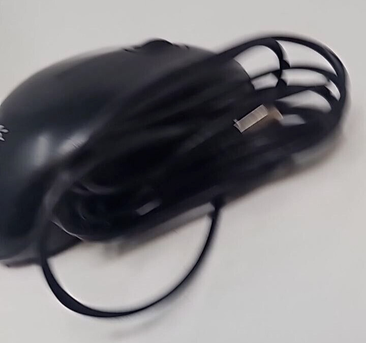 Logitech B100 Wired USB Optical Mouse 3 Button for Laptop Desktop Office Black