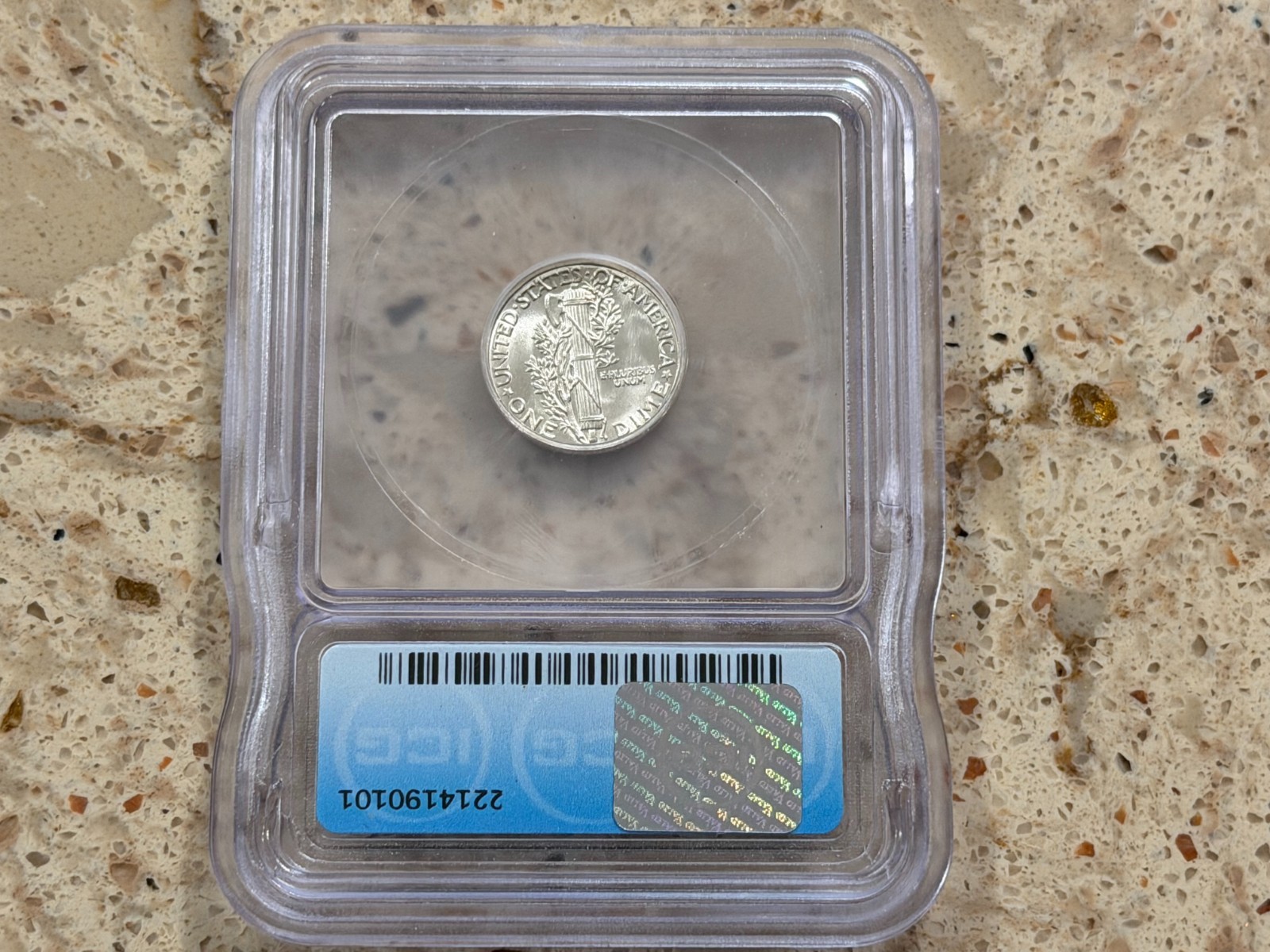 1939 10C Mercury Dime ICG MS66