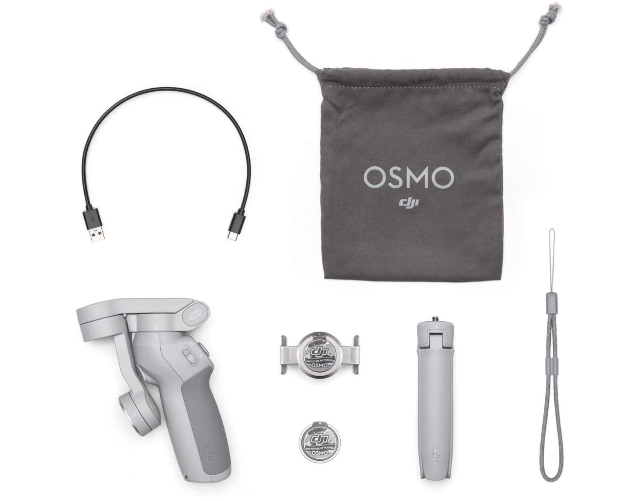 DJI OM 4 - Handheld 3-Axis Smartphone Gimbal Stabilizer with Grip, Tripod