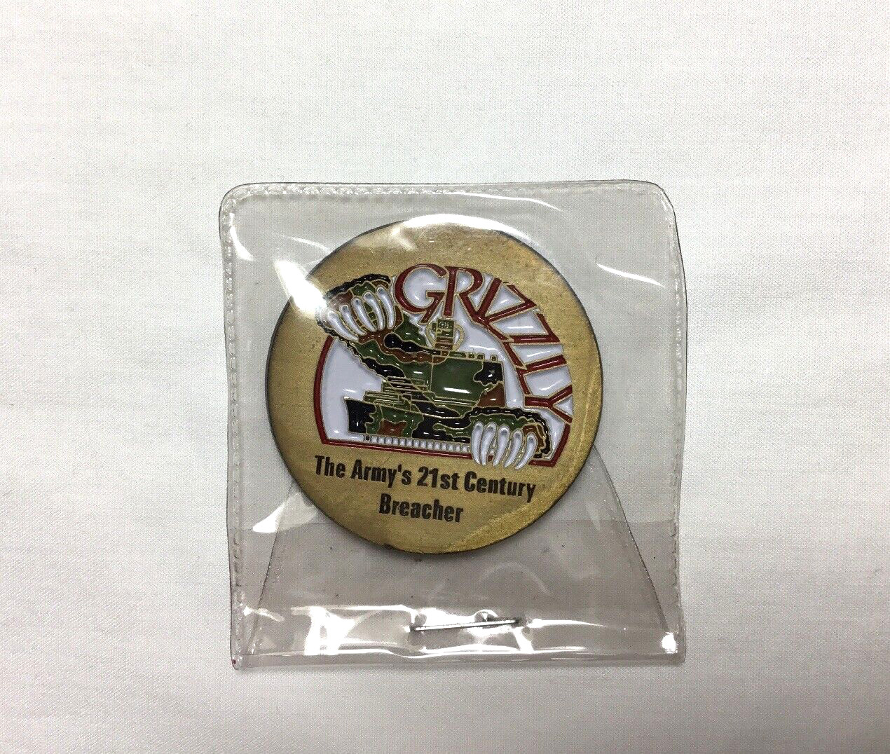 1999 Grizzly Presentation Ceremony Coin~Medallion~Army’s Breacher~United Defense
