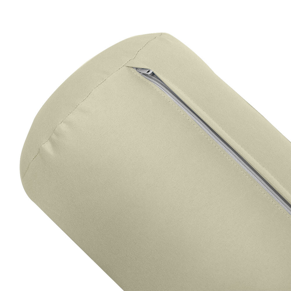 |SLIPCOVER ONLY| S6 Knife Edge Bolster Pillow SlipCover Twin Size 73" x 8" AD005