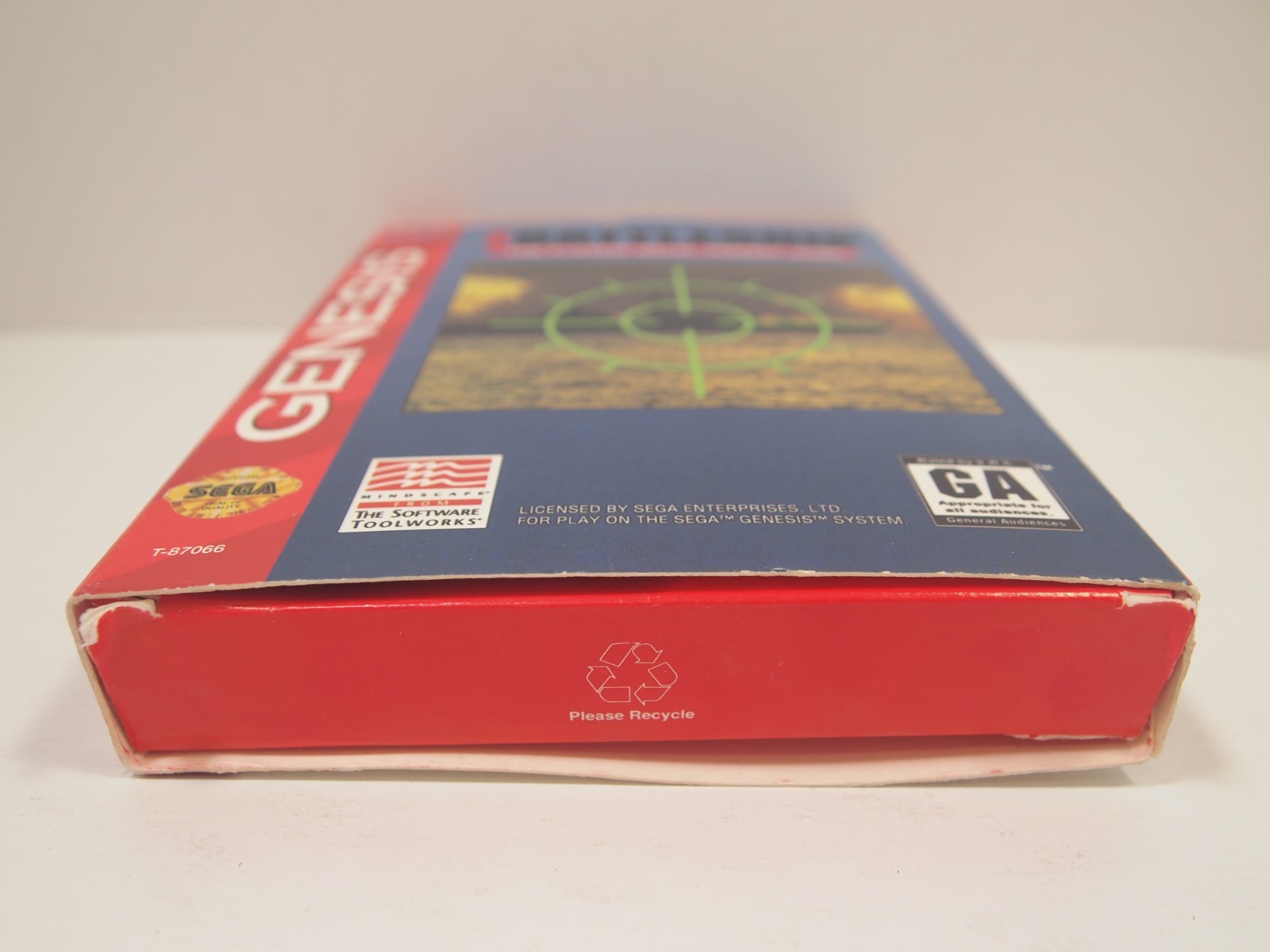 Super Battleship Case (SEGA Genesis) Authentic BOX ONLY