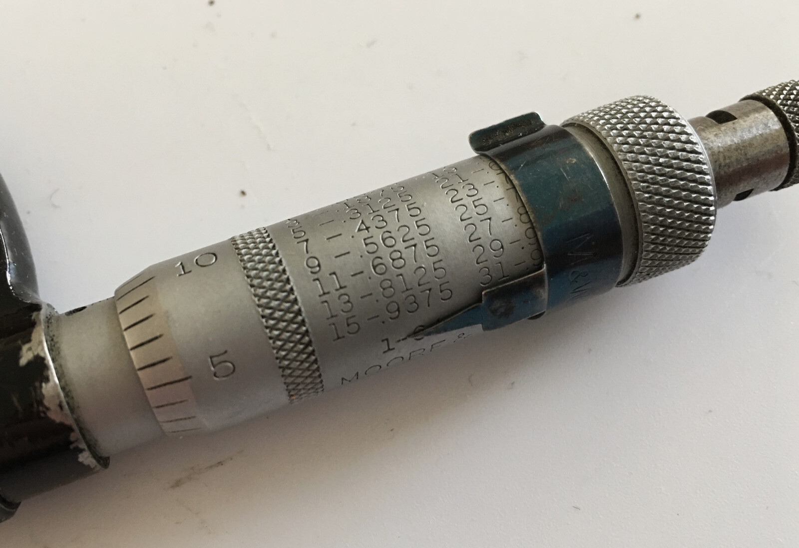 Vintage Boxed, ‘Moore & Wright’ Micrometer No. 965