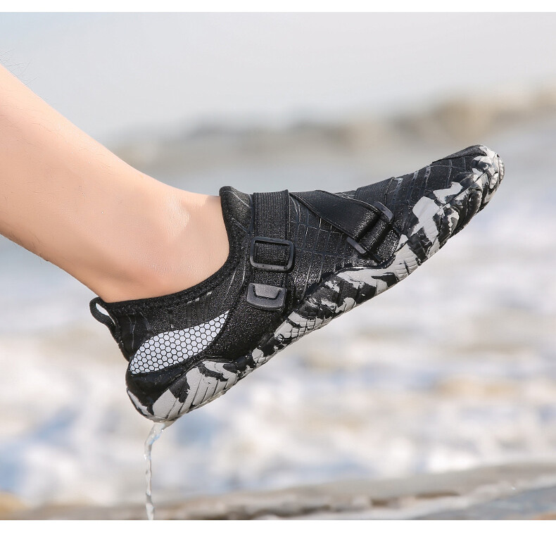 Men‘s Water Shoes Quick Dry Barefoot for Swim Diving Surf Aqua Sport Beach Shoes