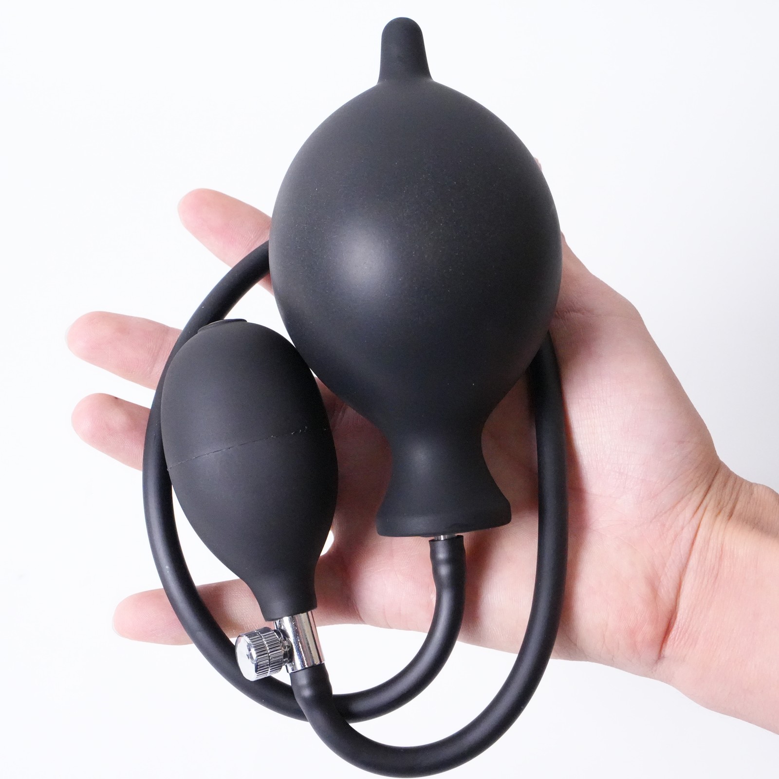 Multi-Types Silicone Inflatable Ball Plug Extreme Dilator Trainer Air Pump