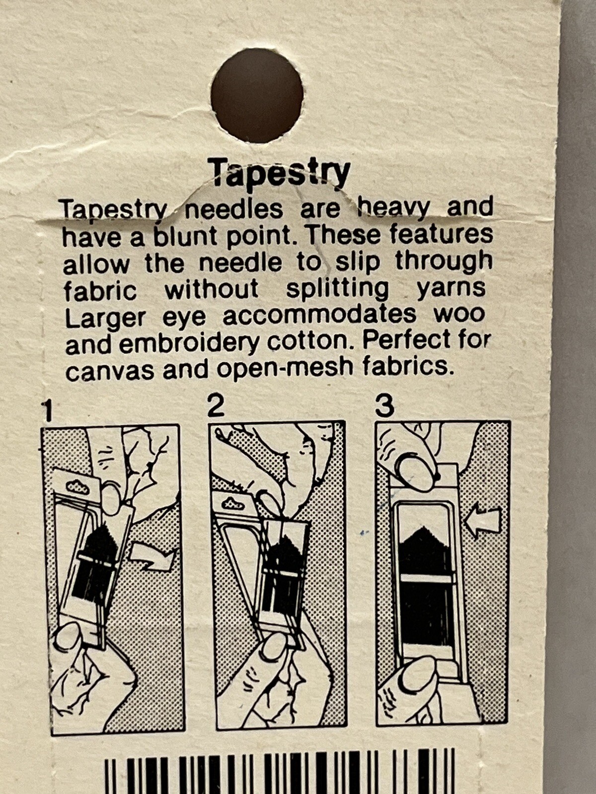 New Simplicity Tapestry 6 Needles Sizes 18/22 C468
