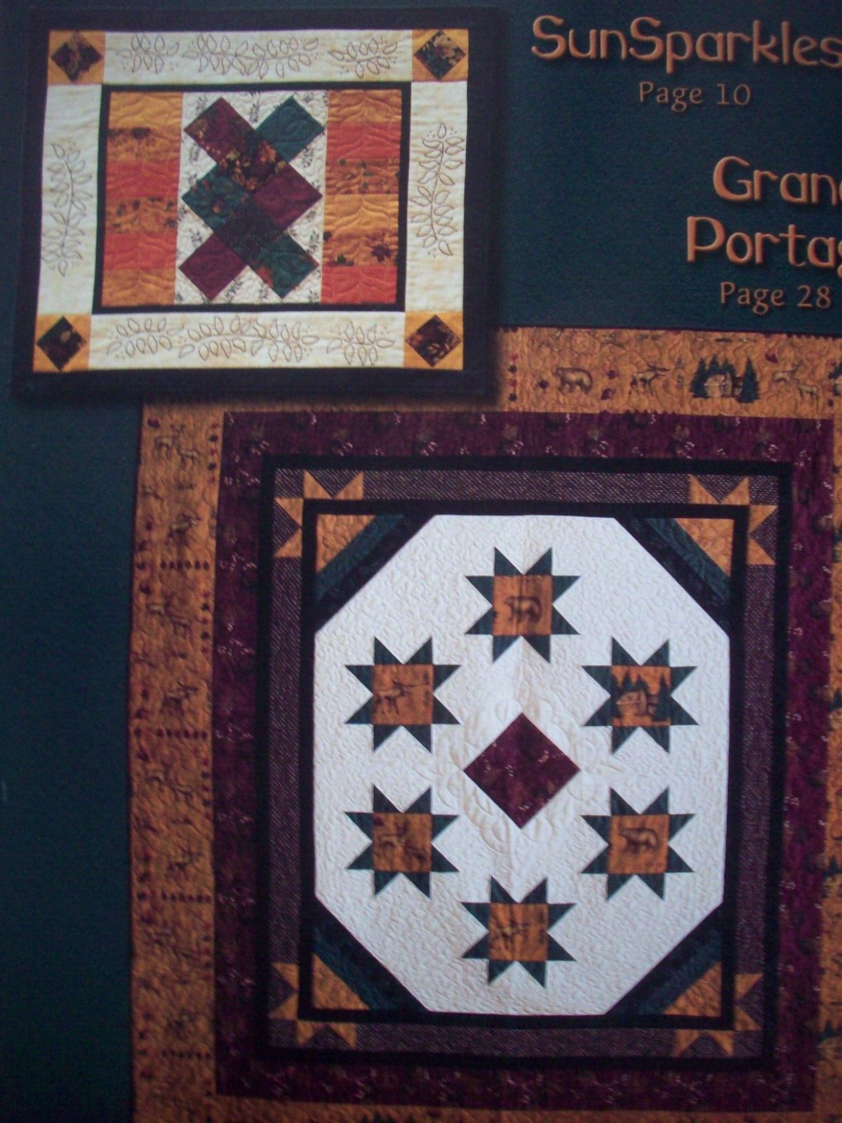 Wilderness Adventure pieced quilt pattern