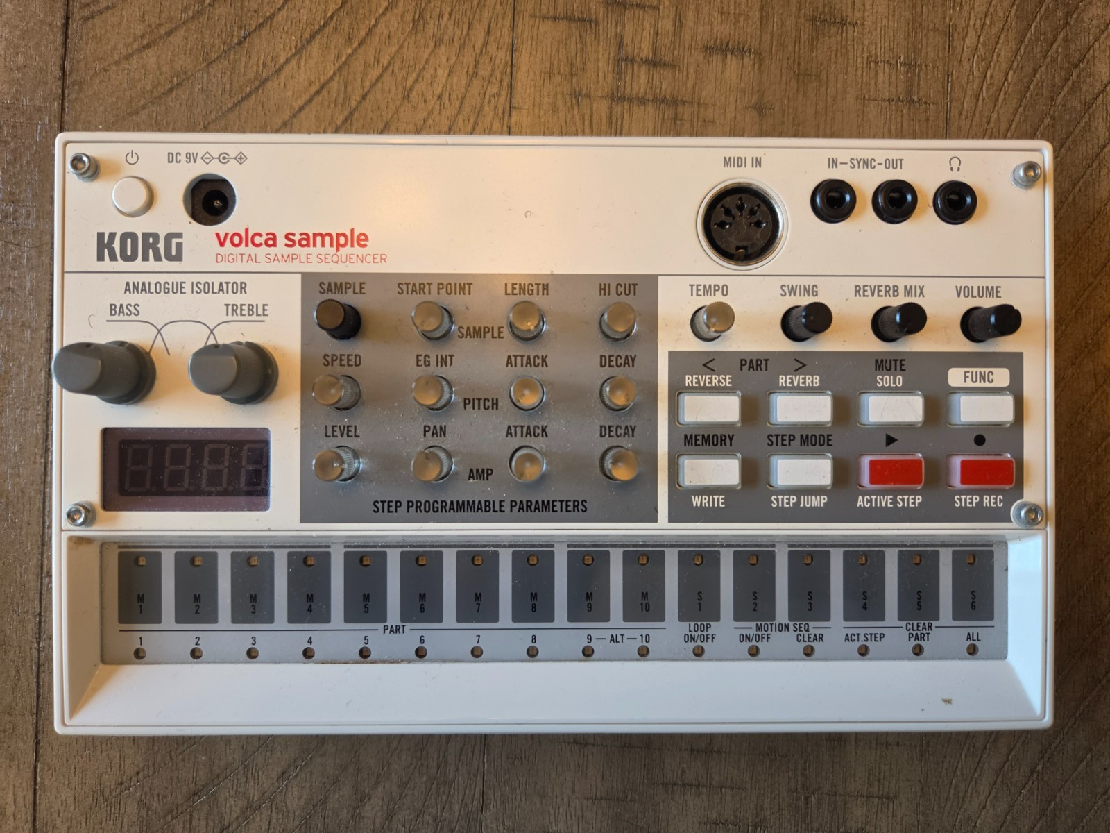 Korg Volca Sample Digital Sample Sequencer