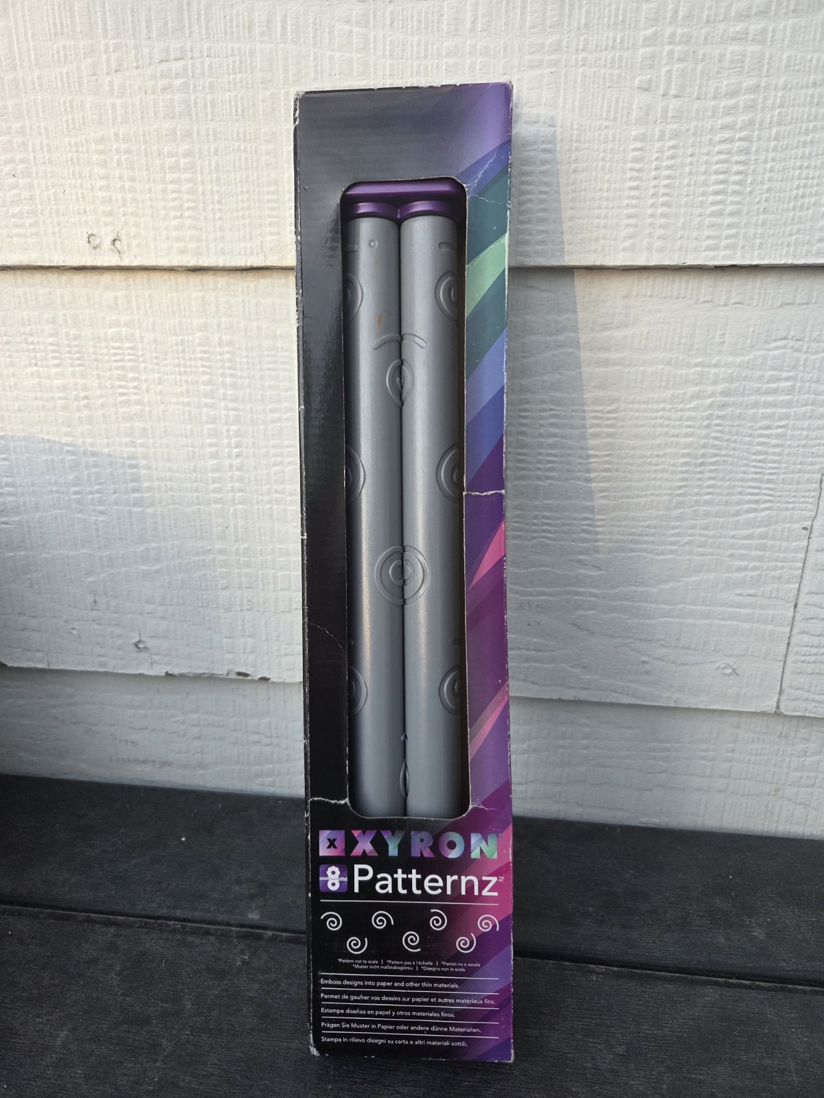 Xyron   Creatopia Embossing Roller Patterns Swirls