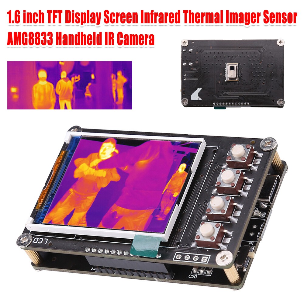 Infrared Thermal Imager Sensor AMG8833 IR Thermometer Thermal Imaging Camera