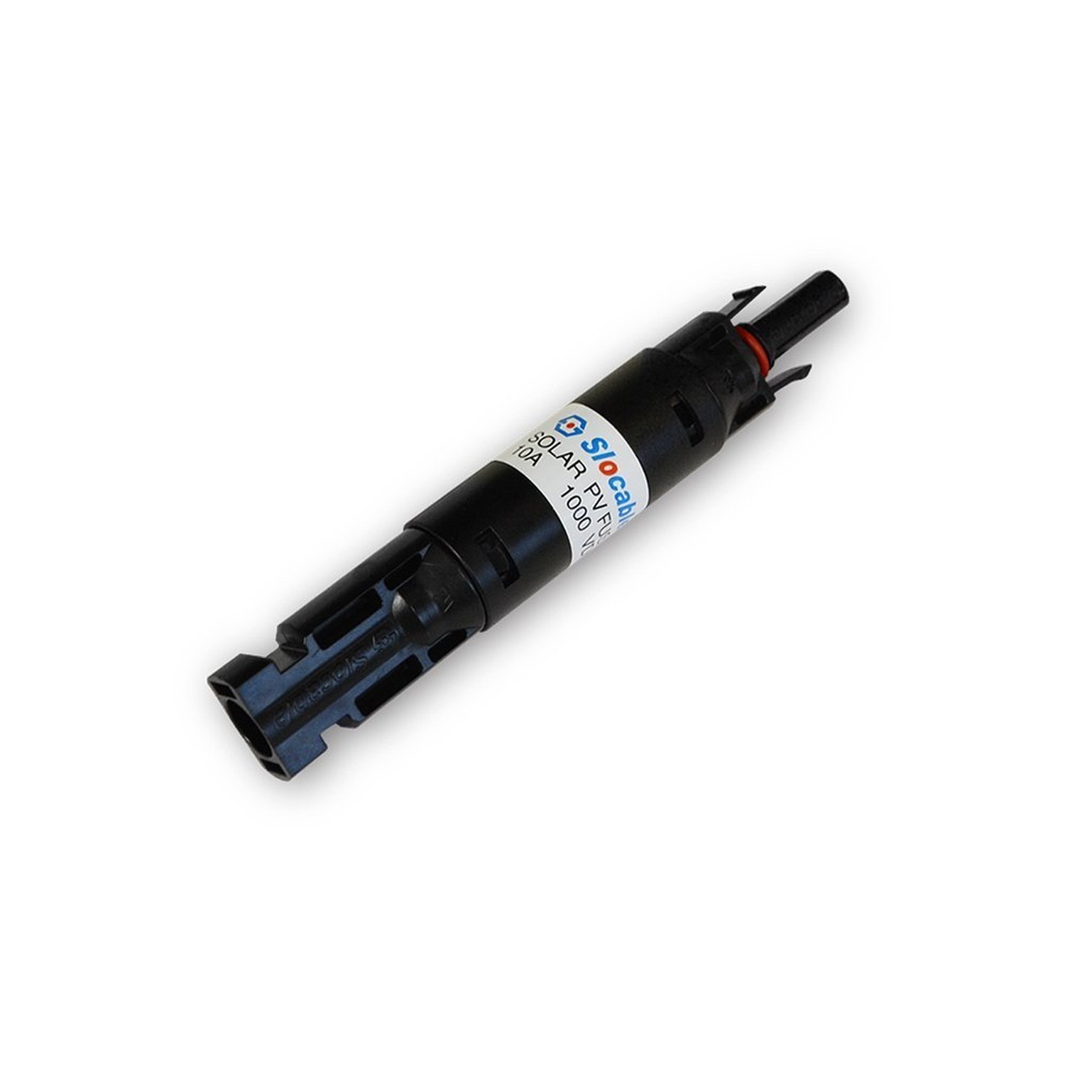 Renogy 10A Male and Female Connector Waterproof in-Line Fuse Holder, w, Black