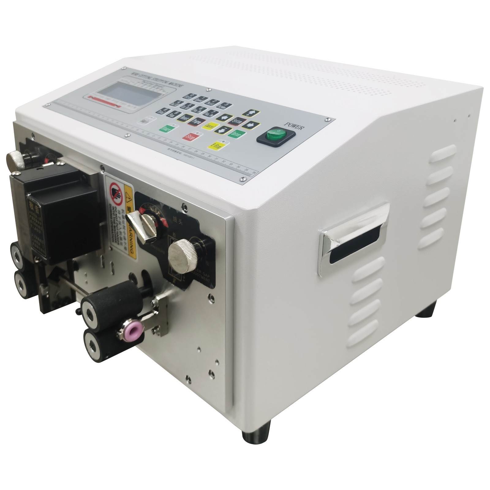 500W 110V Full Automatic Computer Wire Stripping Cutting Machine 3000-8000 pcs/h