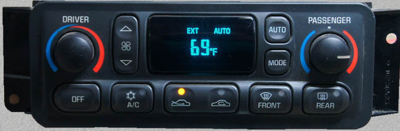 CORVETTE CLIMATE CONTROL OEM 1997 98 99 00 01 02 03 04 REMAN HVAC