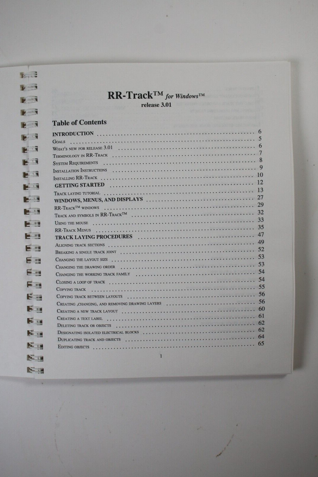 RR-Track for Windows release 3.0 track layout software