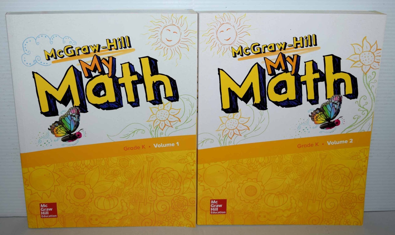 McGraw Hill My Math Grade K Volume 1 & 2  Student Ed.  Home or School Set 2018