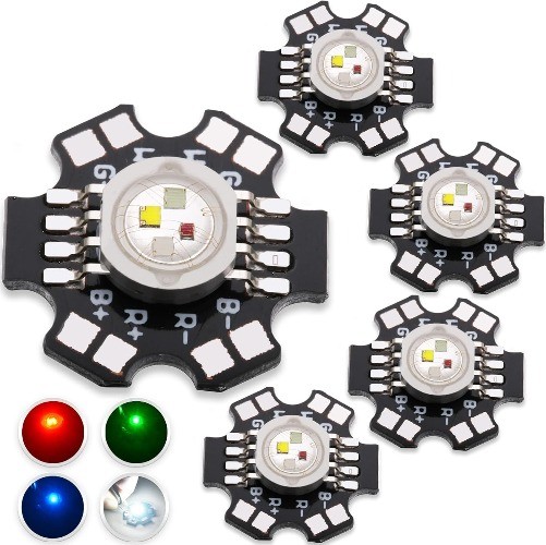 12W High Power LED Chip RGBW Multicolor 8 Pin Super Int Color: Rgbw&12w