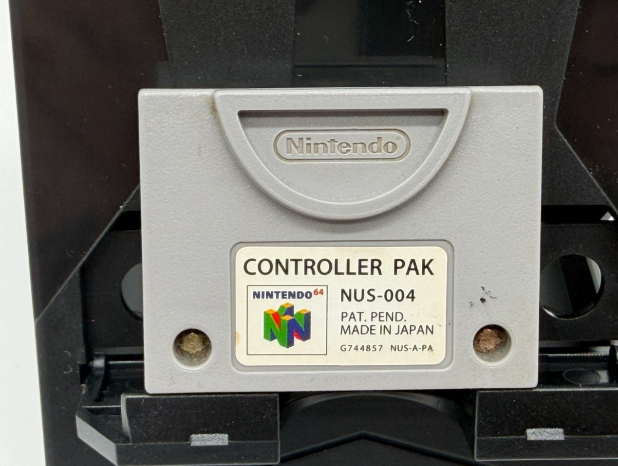 NUS-004 Official Nintendo 64 N64 Controller Pak Memory Card