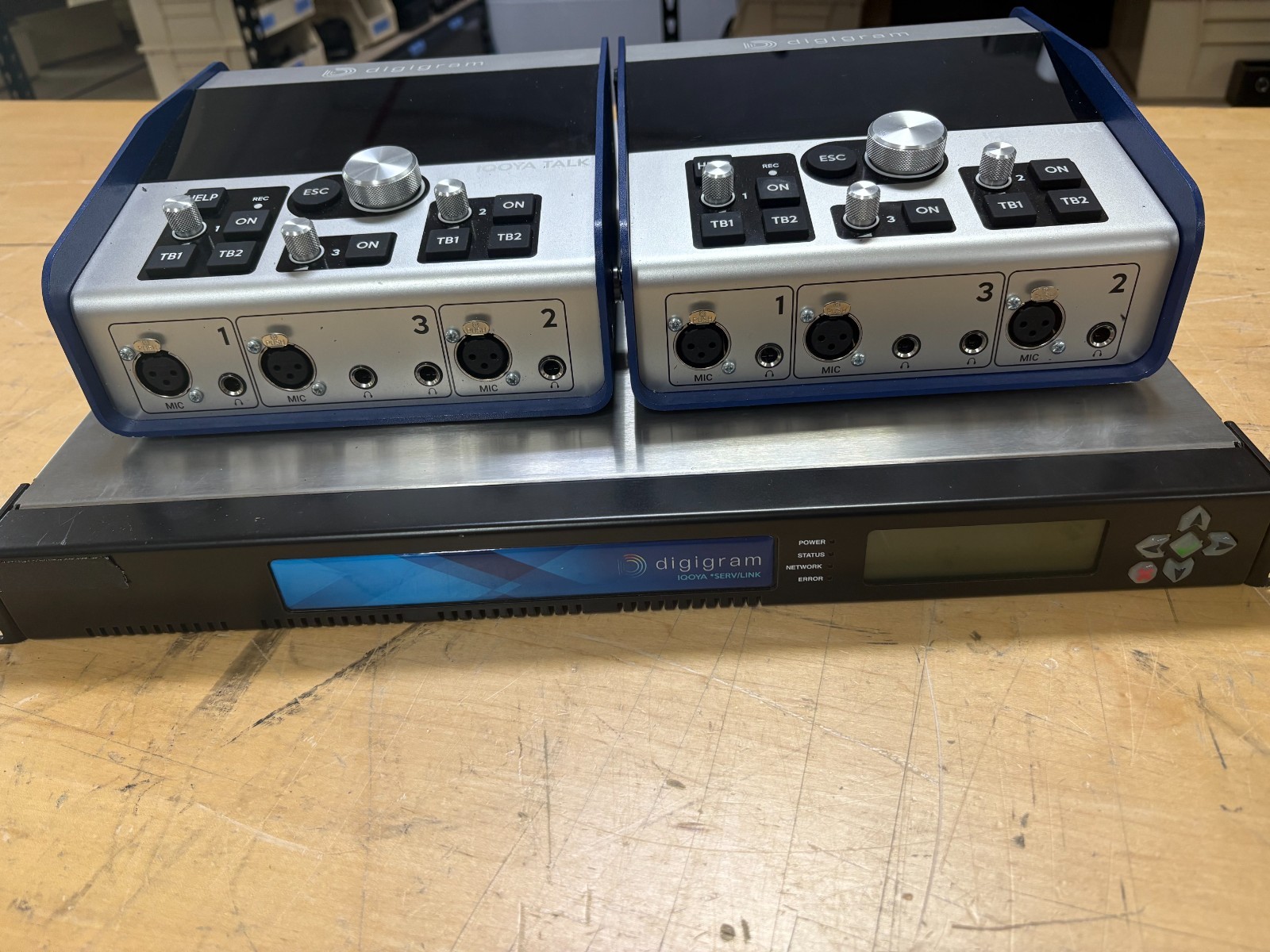 Digigram Iqoya Talk- 2 Channel / Digigram Iqoya Server/Link System