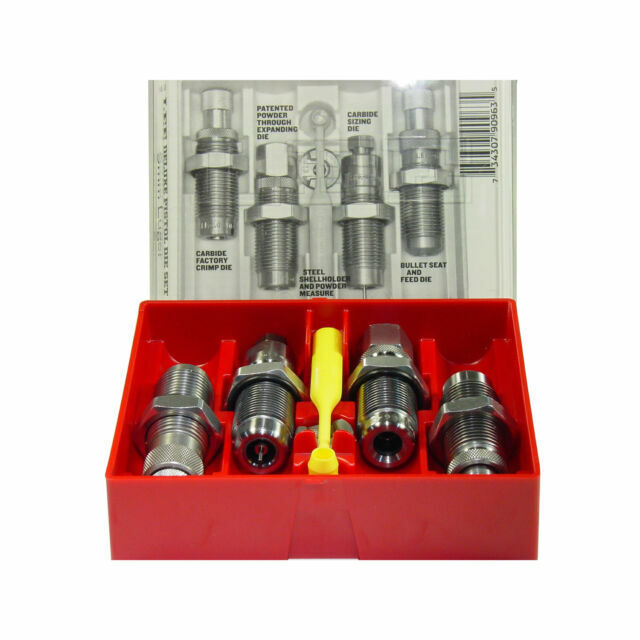 LEE Deluxe Carbide 4 Die Set 40 S&W New in Box #90965