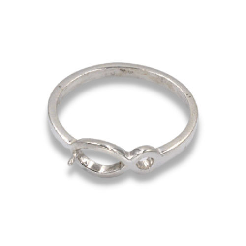 Pearl Infinity Design Ring Mounting