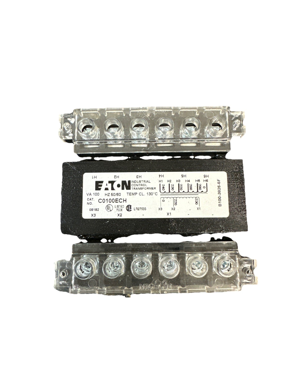EATON CORPORATION C0100ECH TRANSFORMER (USED)