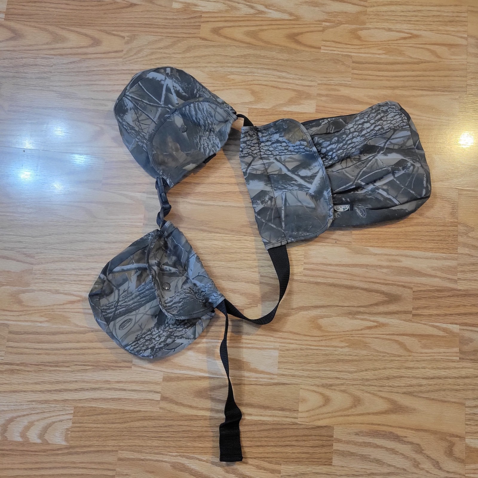 Fieldline Camo Hunting Belt Game Bag Shell Pouch Realtree Adjustable USA Made