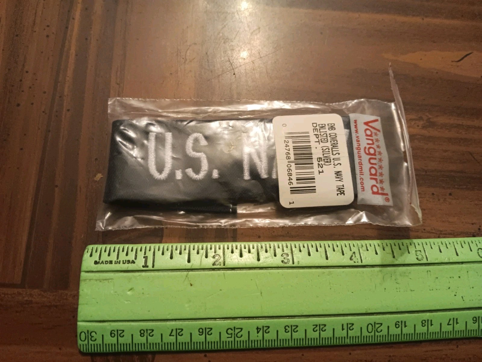 US Navy Tape Sew-On Dark Blue (26-524)
