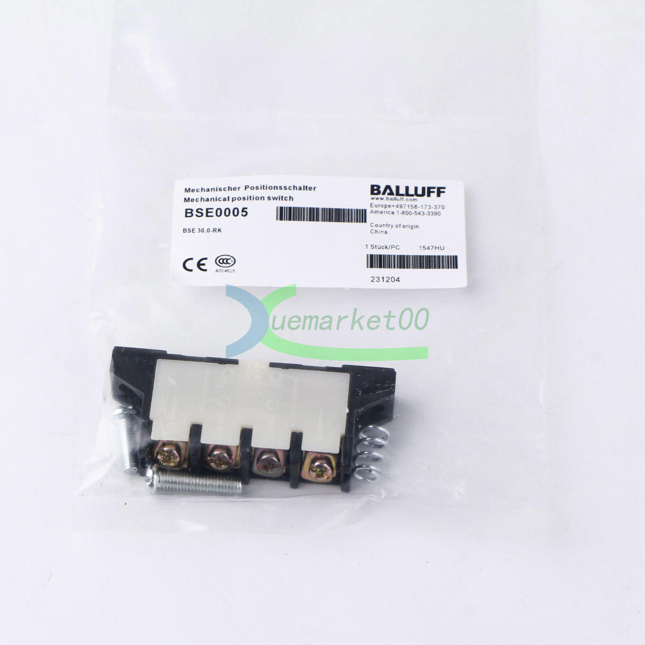 ONE NEW for BALLUFF BSE 30.0 RK MECHANICAL SWITCH ELEMENT BSE0005