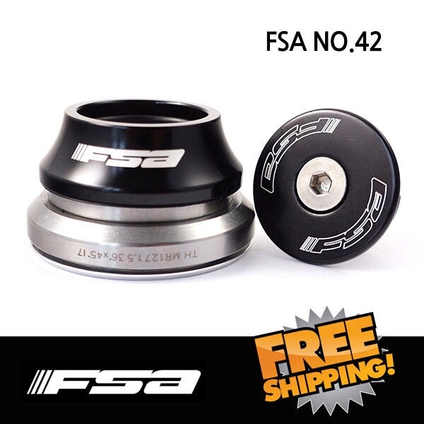 FSA NO.42/ACB ORBIT C-40 ACB 1-1/8"--1.5"  Tapered Headset  IS42 / IS52