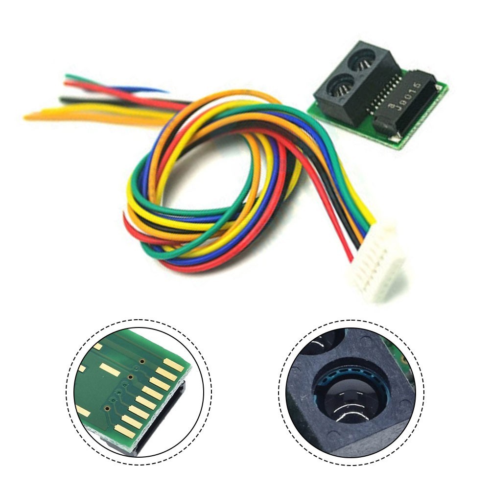 Compact GP2Y0E03 Infrared Distance Sensor Module 16 7x11x5 2mm with IC Output