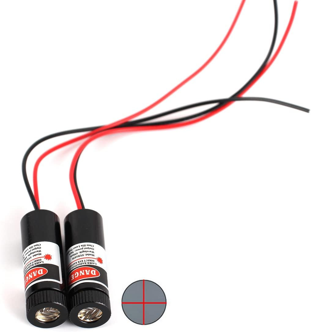 650Nm Red Line Laser Module Industrial Laser Group Module Adjustable Focal Lengt