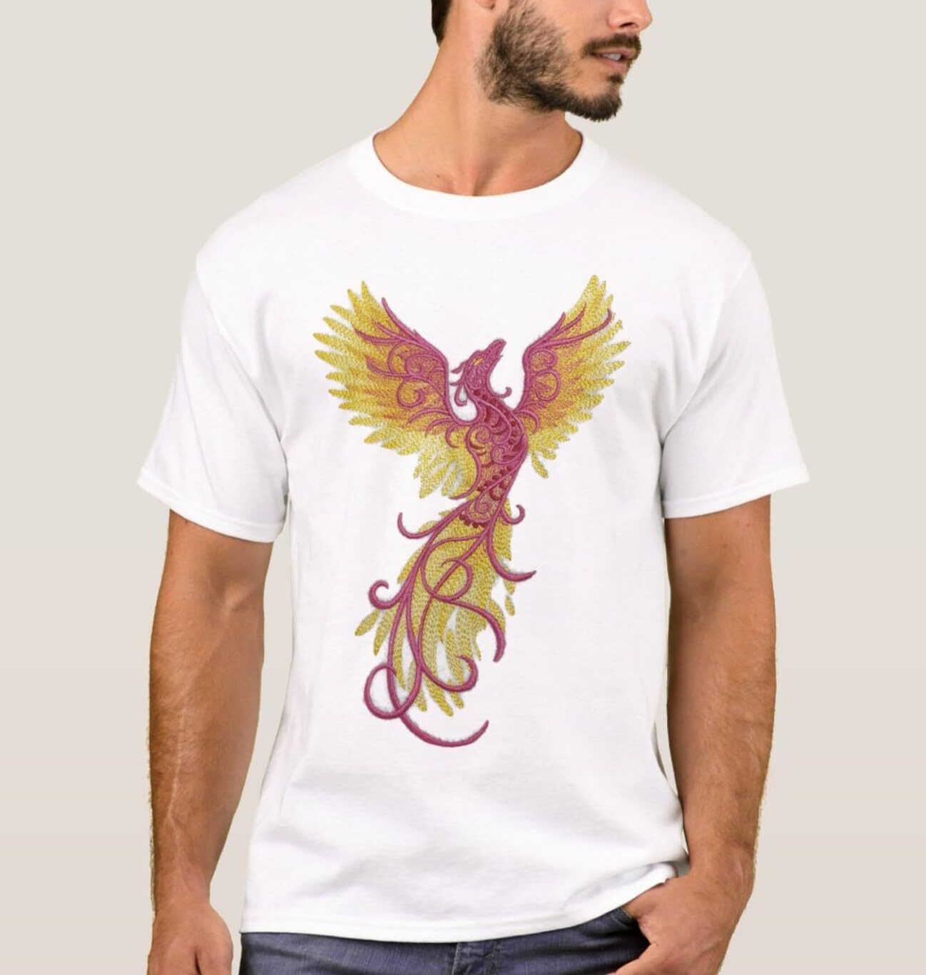 Phoenix Ascends Embroidered Patch