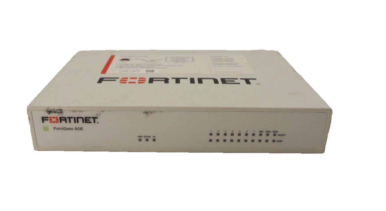 Fortinet FortiGate 60E FG-60E Network Security Appliance P18816-03-07 NO PSU