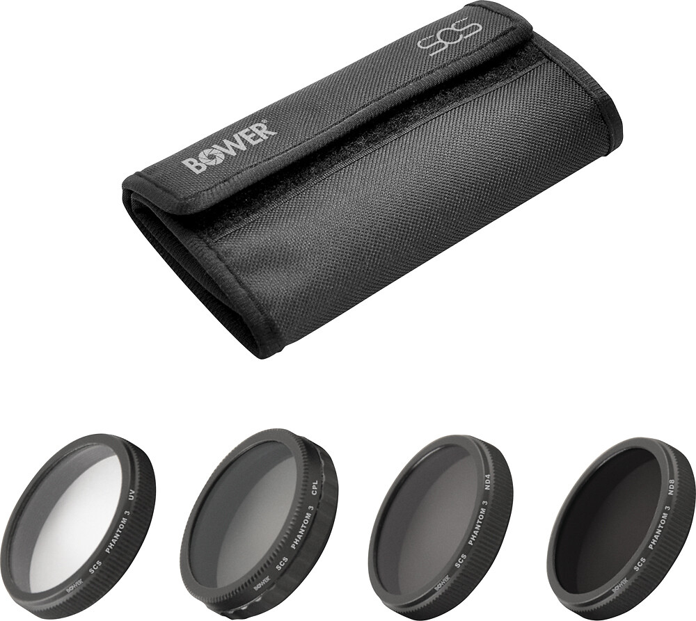 Bower Sky 4Pc Filter Kit for Phantom 3 Professional / Advanced New