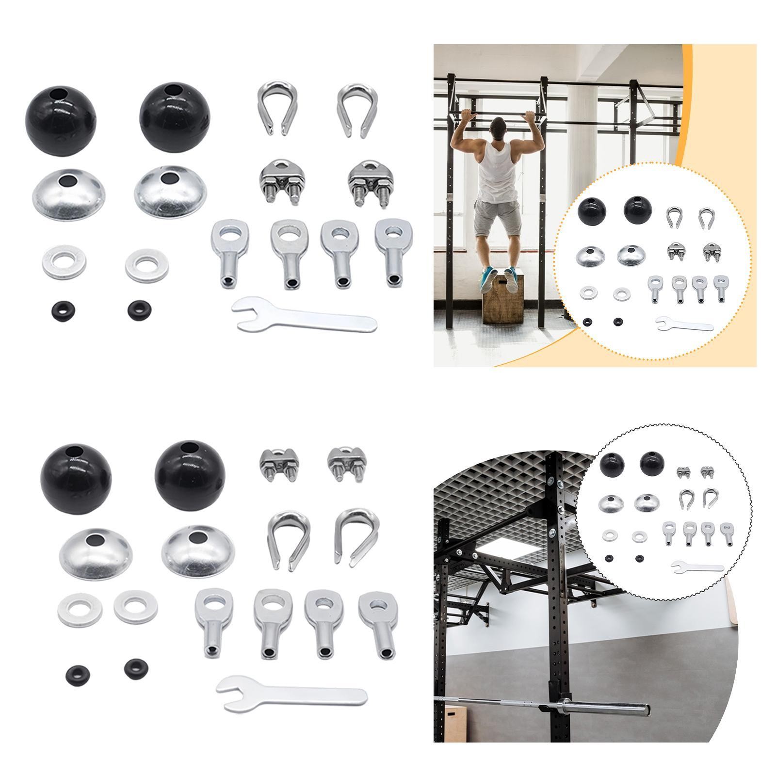 Gym Machine Cable Accessories Set Accessories Components Home Gym Workout for