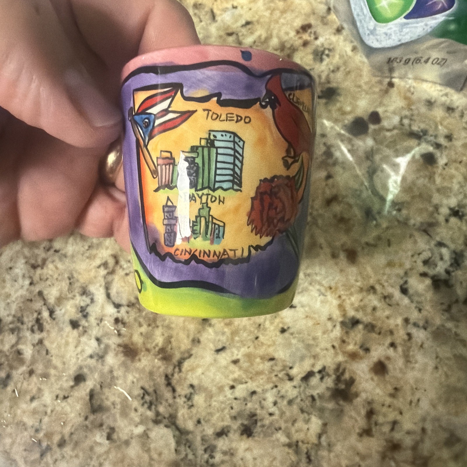 OHIO Souvenir Shot Glass