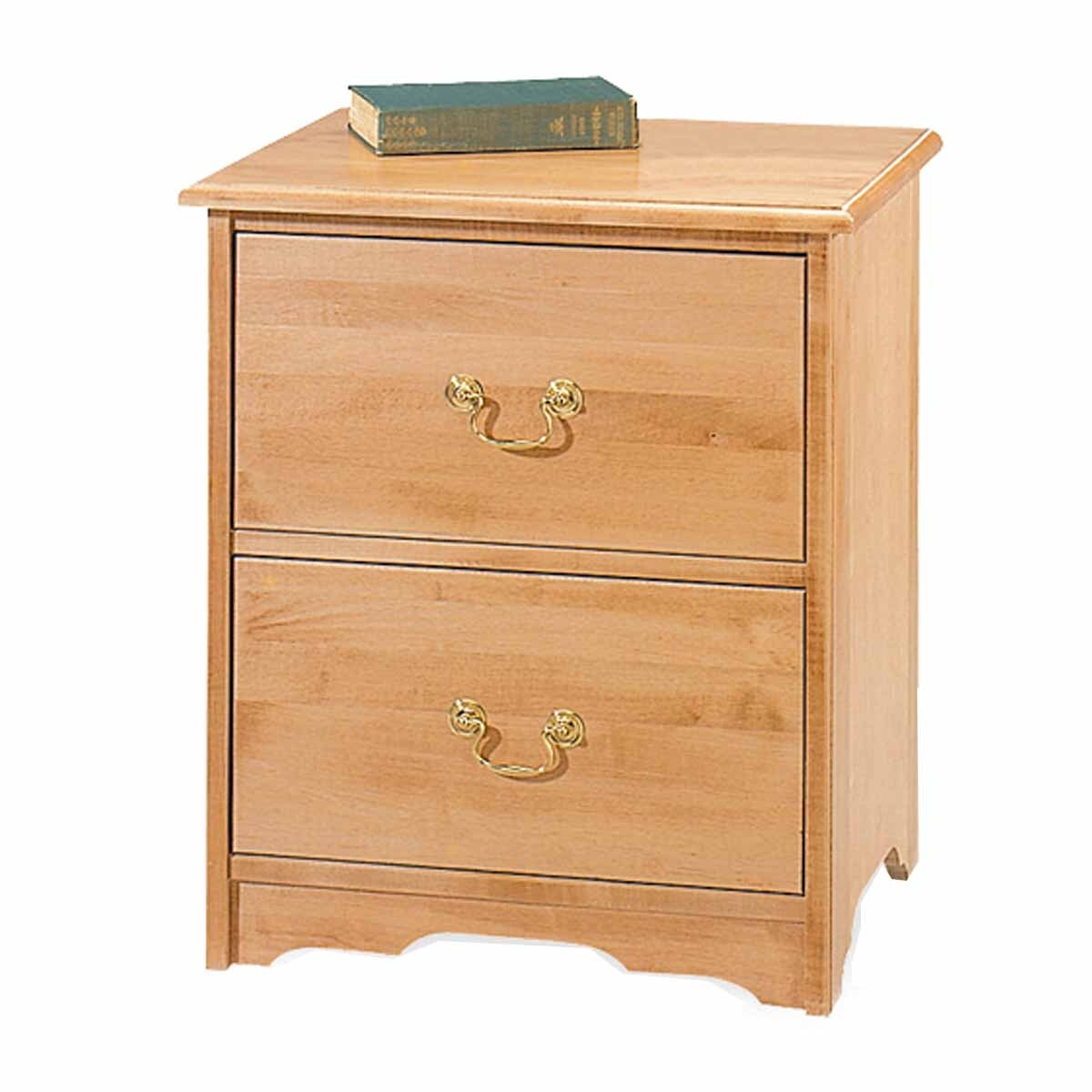 NIghtstand Cherry Maple 2 Drawer Chest | Renovator's Supply