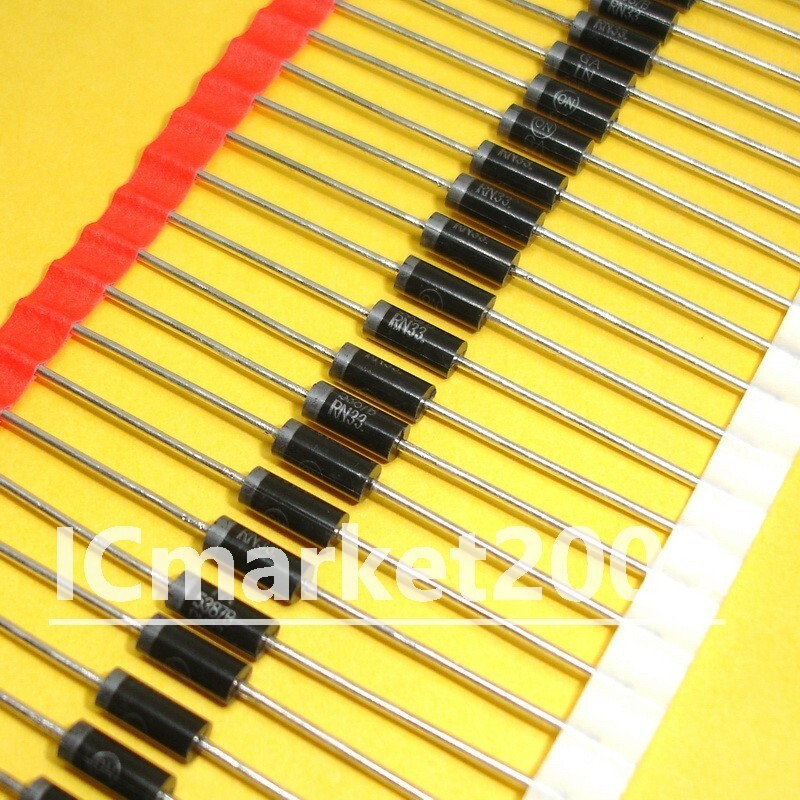 100 PCS 1N5387BRLG 1N5387B 1N5387 190 V 5.0 Watt Zener Voltage Refulators Diodes