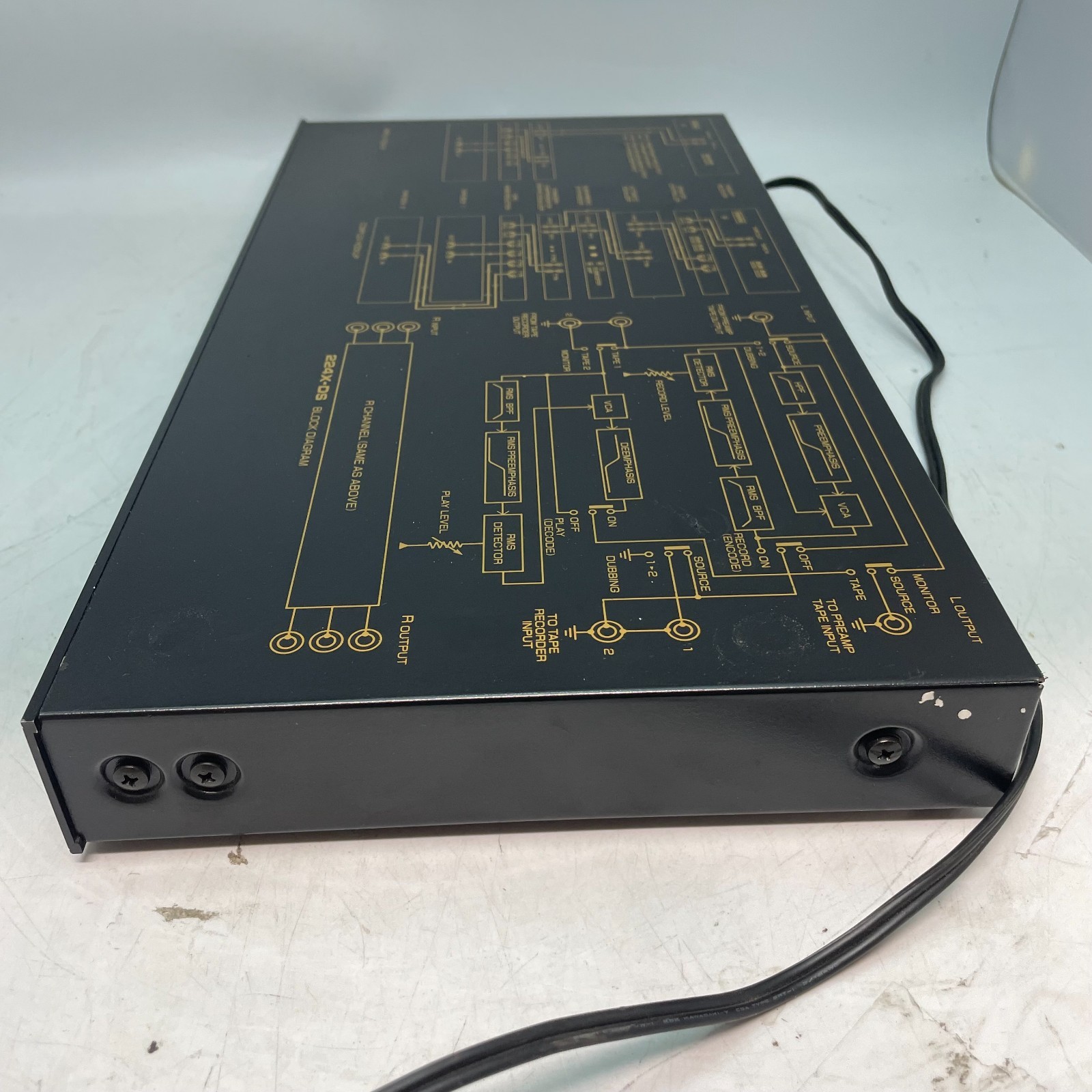 DBX Model 224X-DS Type II Digital Noise Reduction System TESTED WORKS