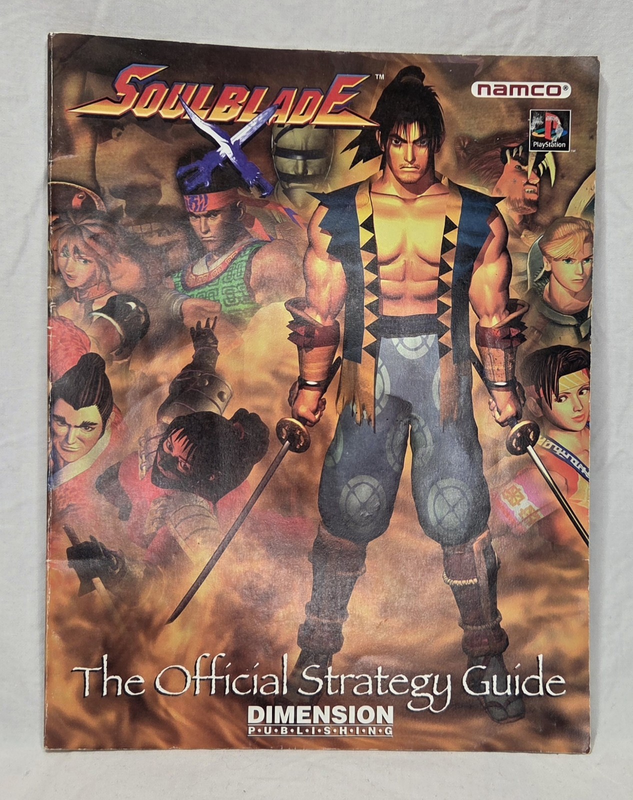 Soul Blade The Official Strategy Guide Playstation 1 Dimension Publishing 1997