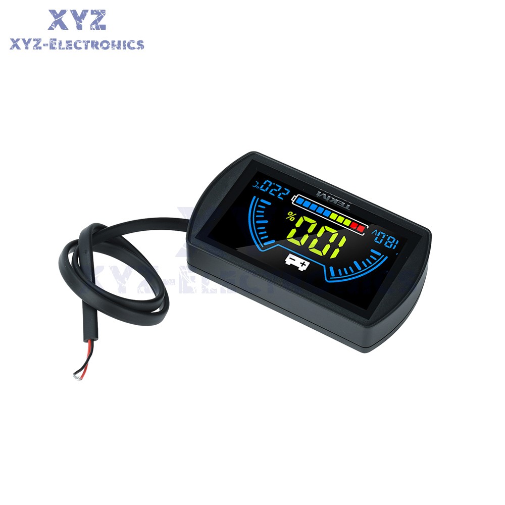 Digital Voltage Power Indicator Temperature Sensor Two-Wire Battery Level Meter