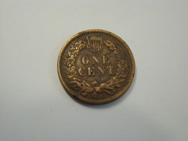 1909-S Indian Head Cent Key Date Fine 40731