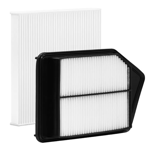 White Cabin Filter & Engine Air Filter Kit for Acura TLX 2.4L L4 2020 2019