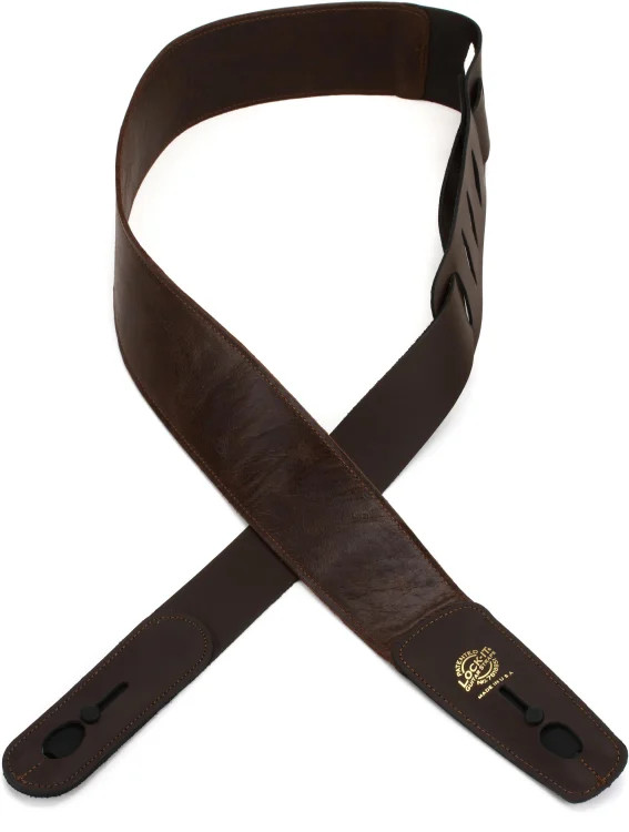 Lock-It Straps Leather Series Leather Strap with Locking Ends - Brown