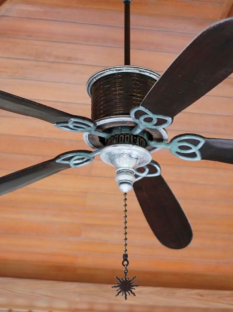 Ceiling Fan Pull Chain Sun Moon Shape
