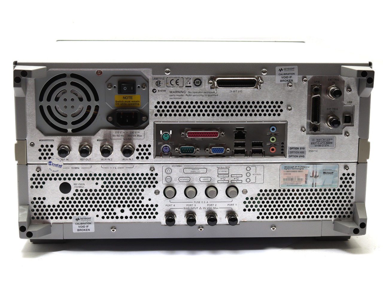 Agilent E5071C Vector Network Analyzer