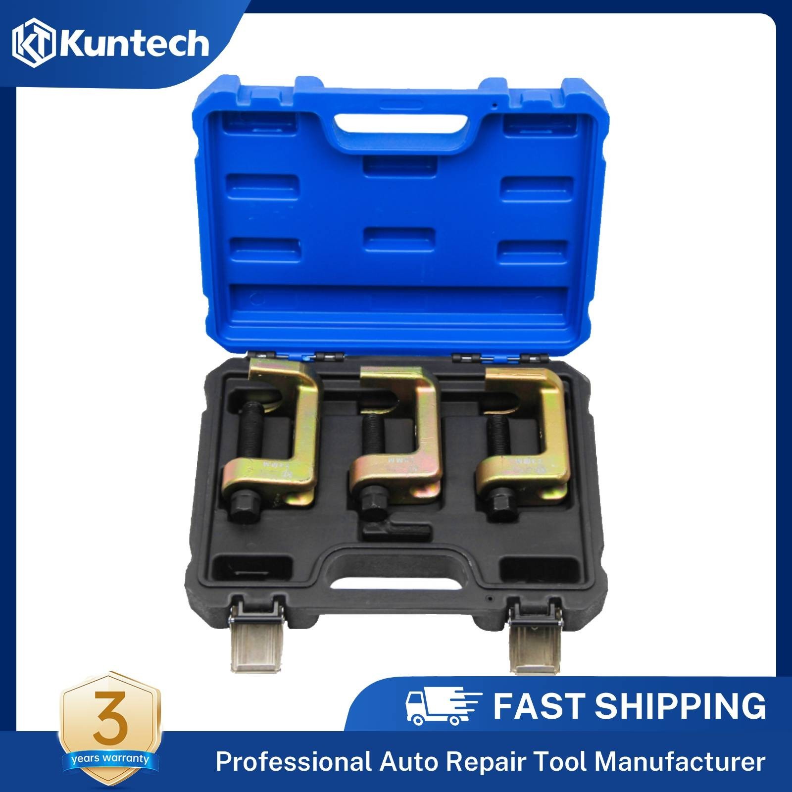 3PCS Ball Joint Separator Puller Removal Tool Extractor 23/28/34mm Tie Rod End